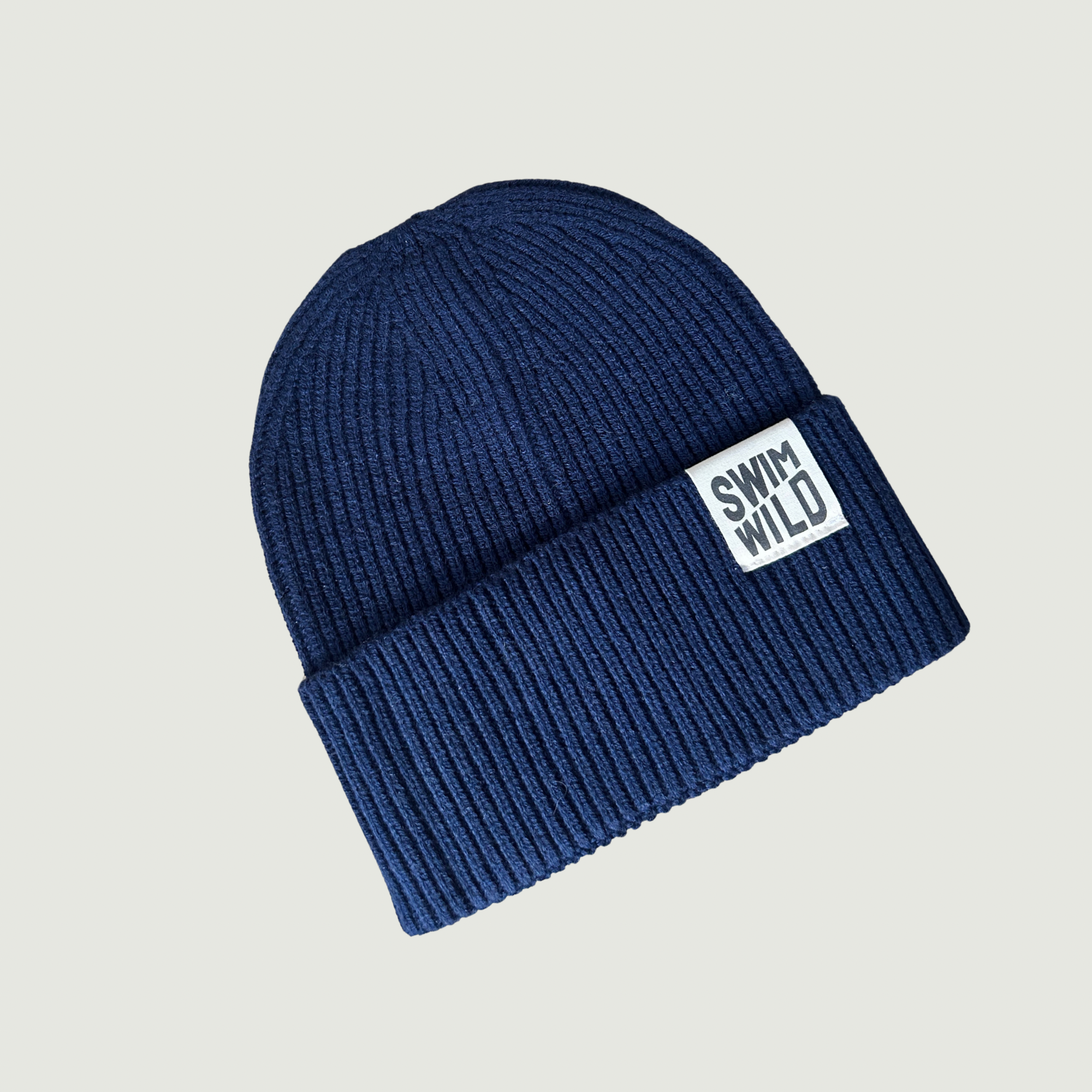 Chunky Knit Beanie - Navy