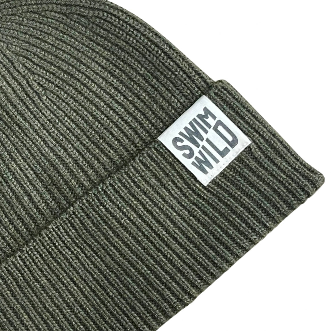 Khaki chunky knit Beanie