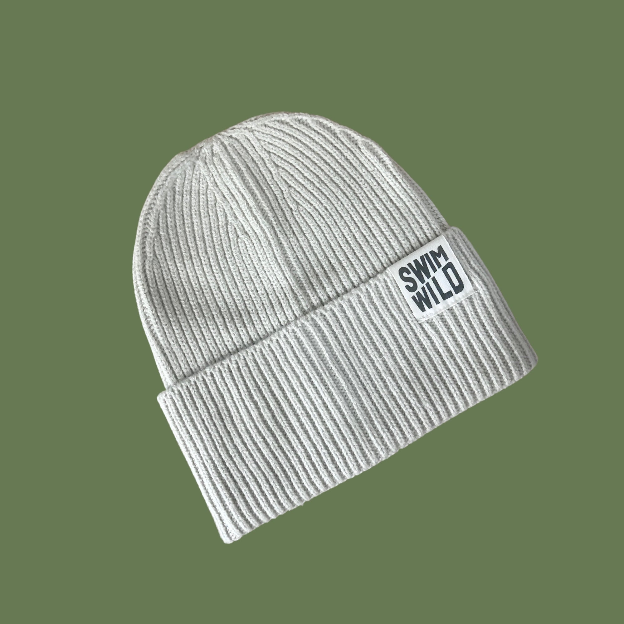 Oat chunky Knit Beanie