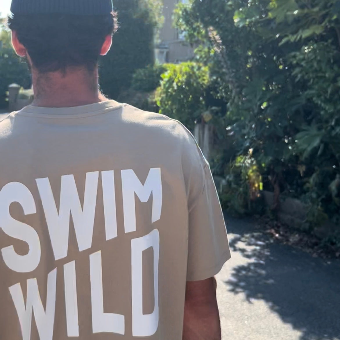 Swim Wild T-Shirt / Sand
