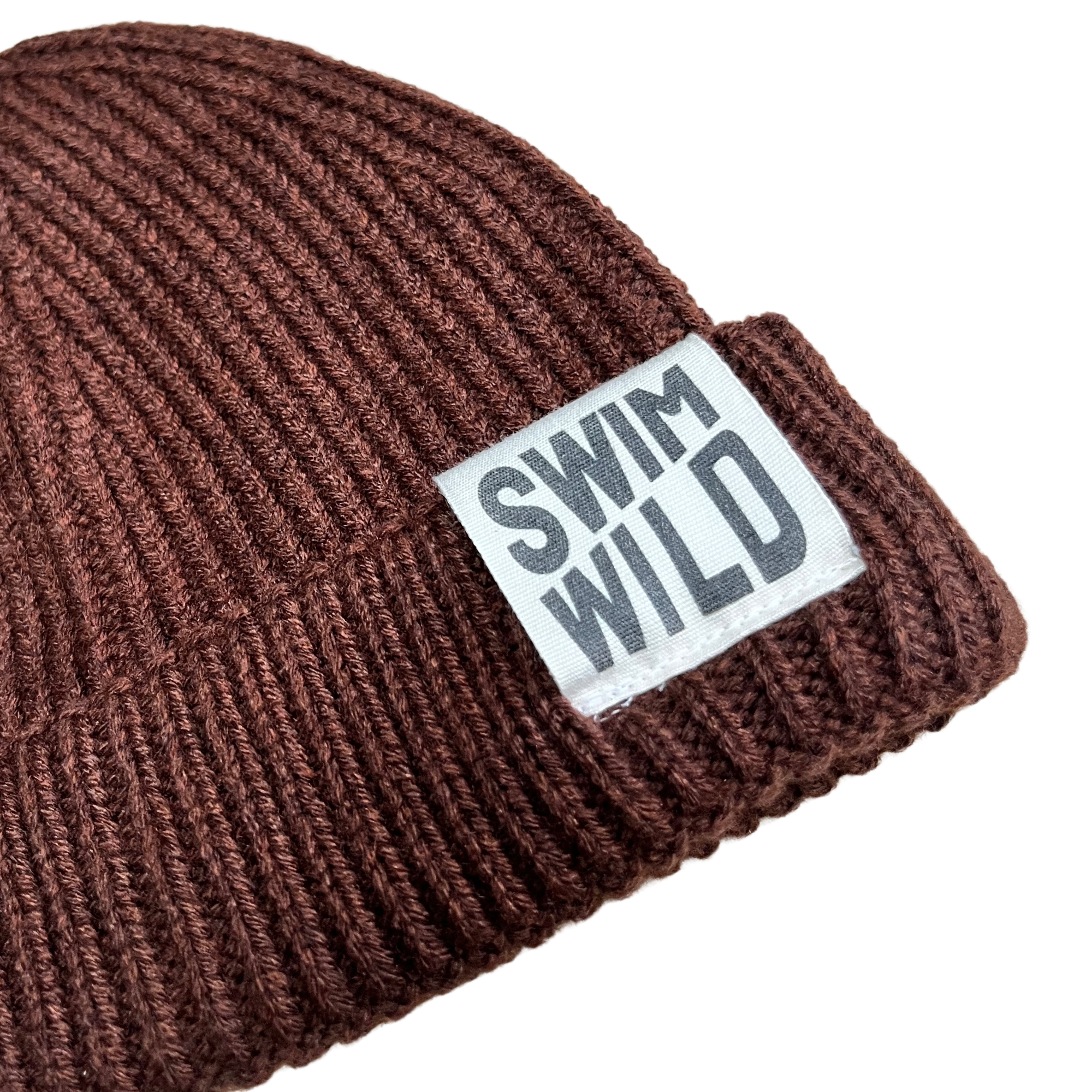 Walnut fisherman Chunky Knit hat