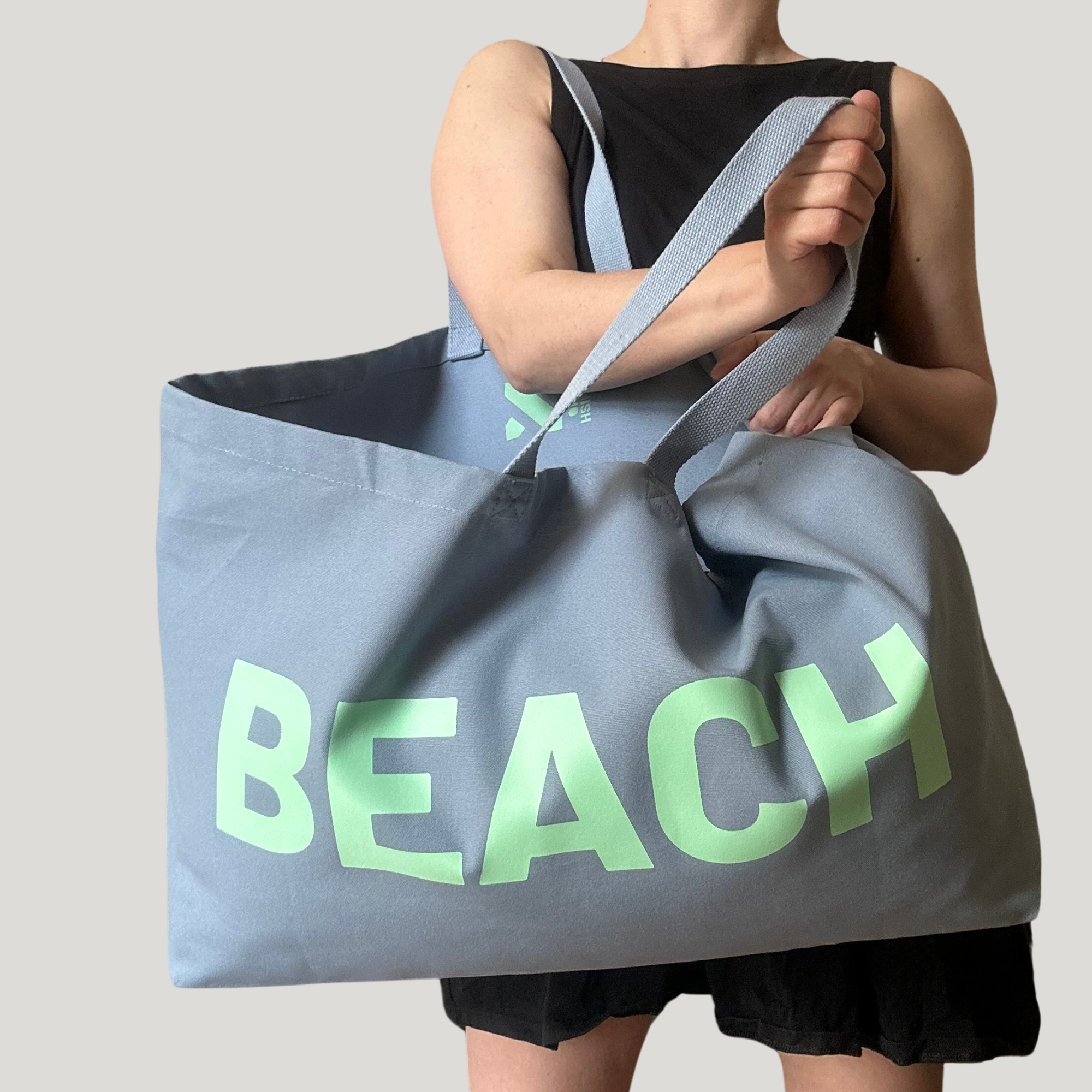 Jumbo BEACH Bag Sky/Mint