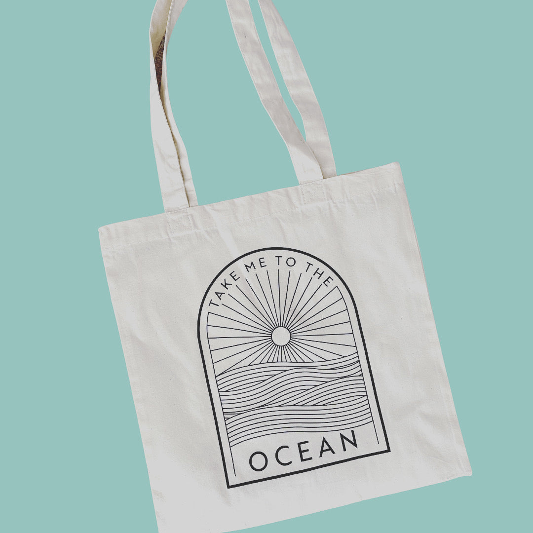 Take Me To The Ocean Tote