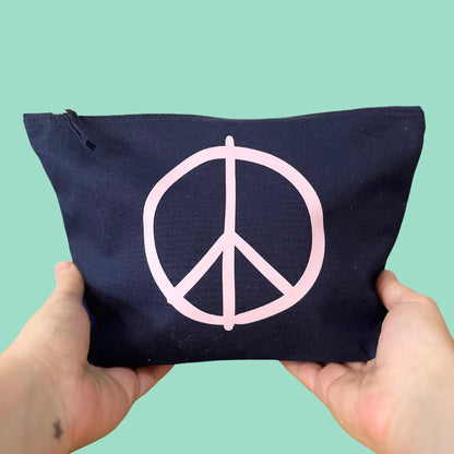 Peace zip bag