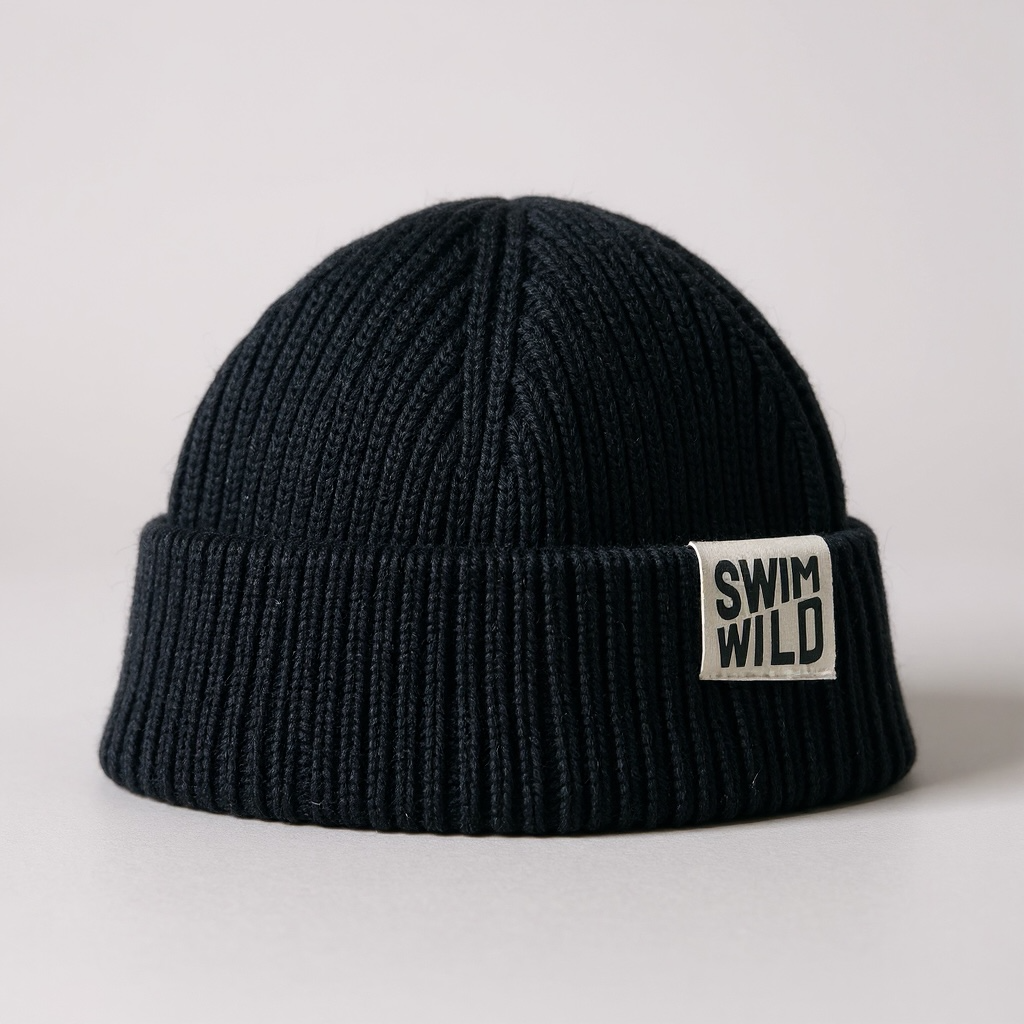 Chunky Wool hat / Black