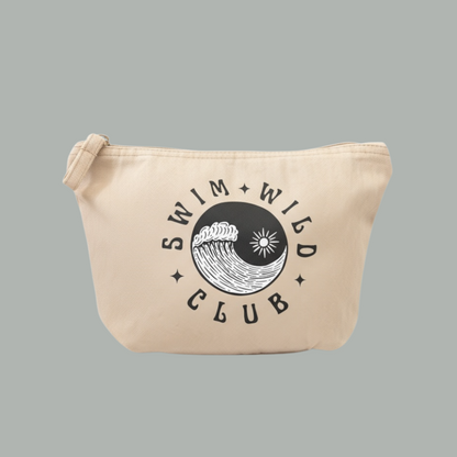 Swim Wild Club zip bag - Washed Sand