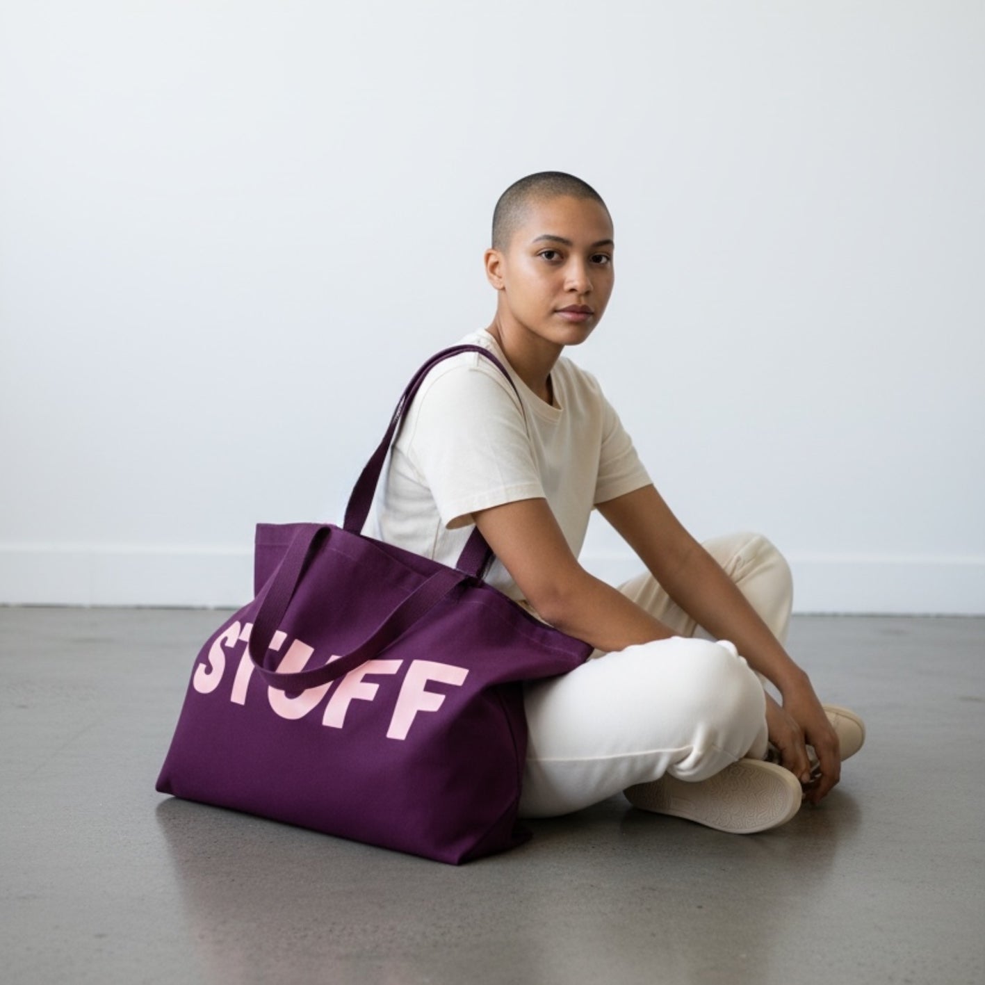 Jumbo Maroon STUFF Bag