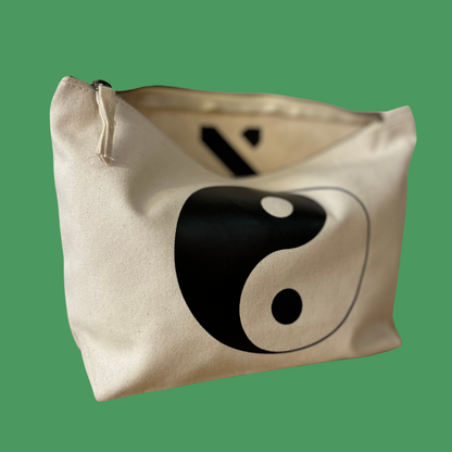 Ying Yang zip bag