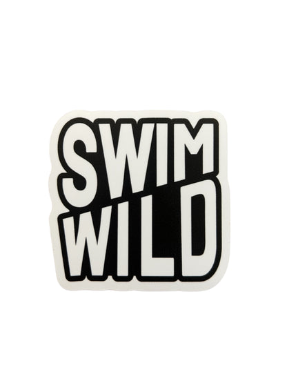 Swim wild Sticker