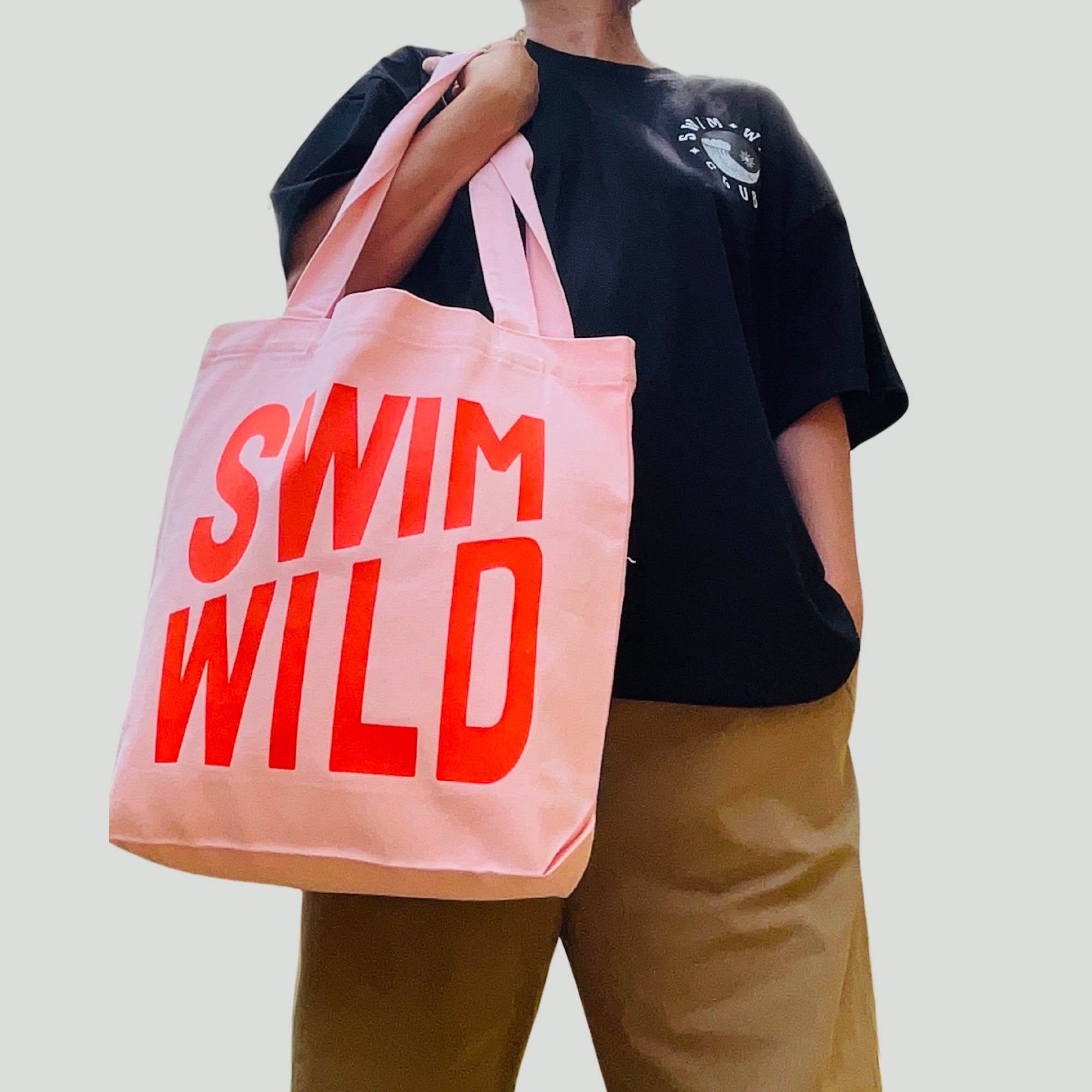 Pink/Chilli Swim Wild Tote