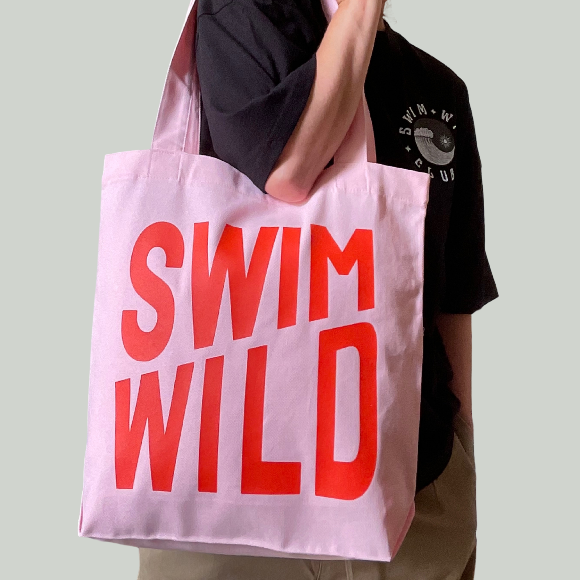 Pink/Chilli Swim Wild Tote