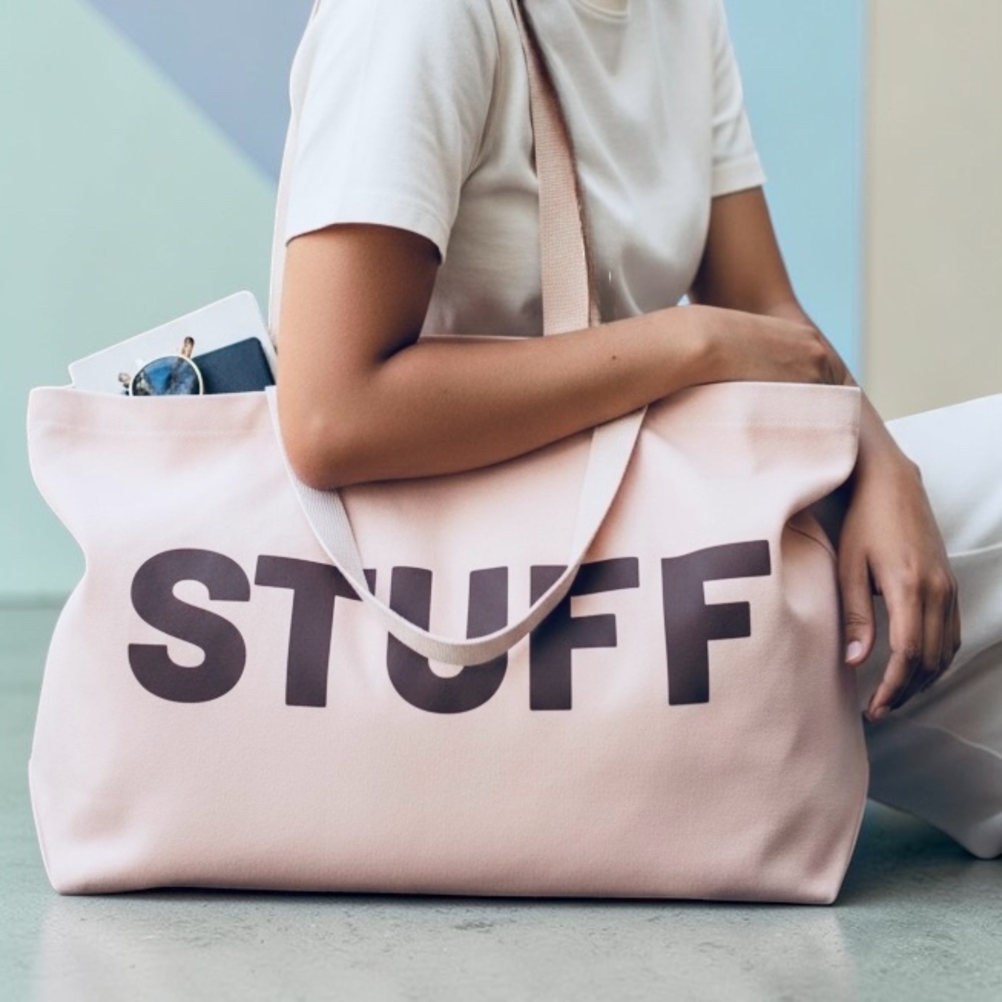 Jumbo Pink/Cocco STUFF Bag