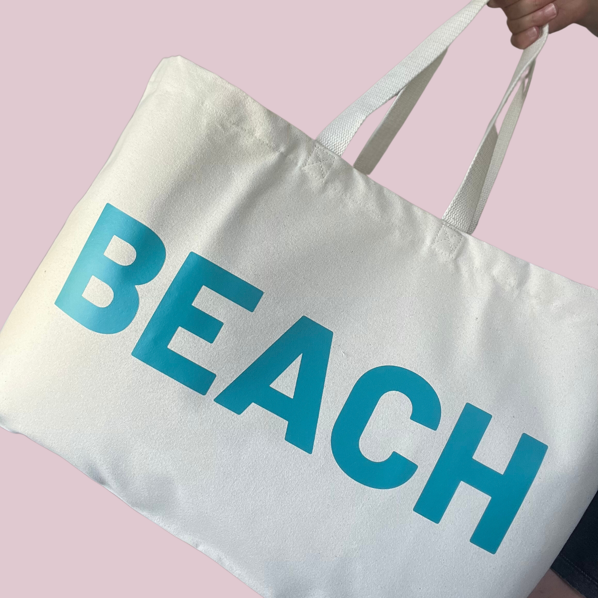 Silver 2025 beach bag
