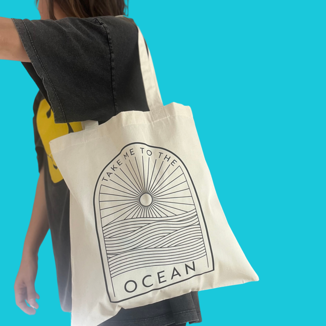 Take Me To The Ocean Tote